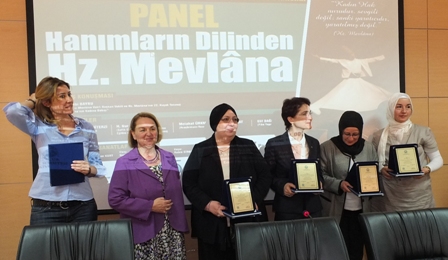 Hanımlar gönüllerindeki Mevlana’yı anlattı 13