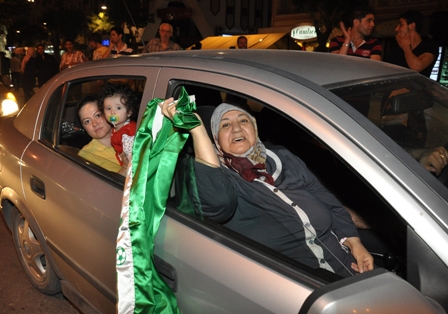Torku Konyaspor taraftarlarının coşkusu
