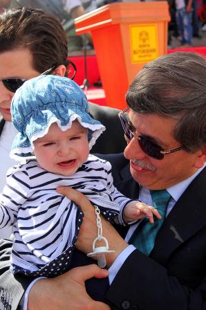 Bakan Davutoğlu, Konyada 2