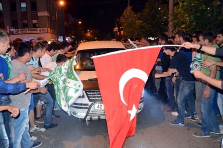 Konyada Süper Lig coşksusu