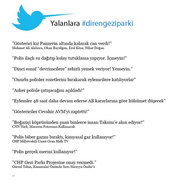 Gezi Parkı Tweetleri 21
