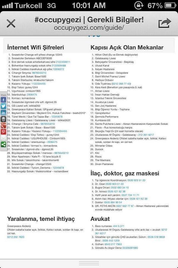 Gezi Parkı Tweetleri 41