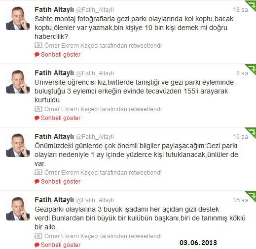 Gezi Parkı Tweetleri 45