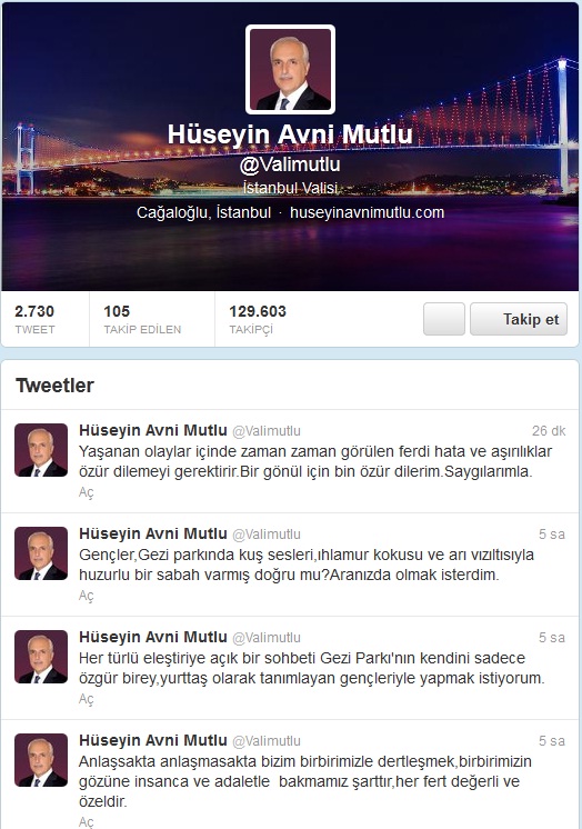 Gezi Parkı Tweetleri 50