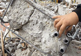 İşte hırsız müteahhitlerin marifetleri!