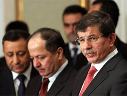 Davutoğlu'ndan Barzani'ye net mesaj