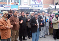 Hacı adayları dualarla uğurlandı