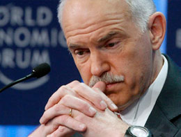 Papandreu Yunanistan için istifa etti!