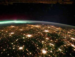 Uzaydan dünya böyle görülüyor