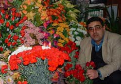 Seydişehir'de çiçekçiler dertli