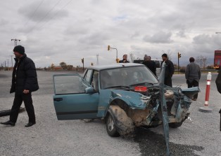 Seydişehir'de trafik kazası: 1 yaralı