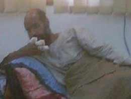 İşte Seyfülislam Kaddafi'nin ilk görüntüsü