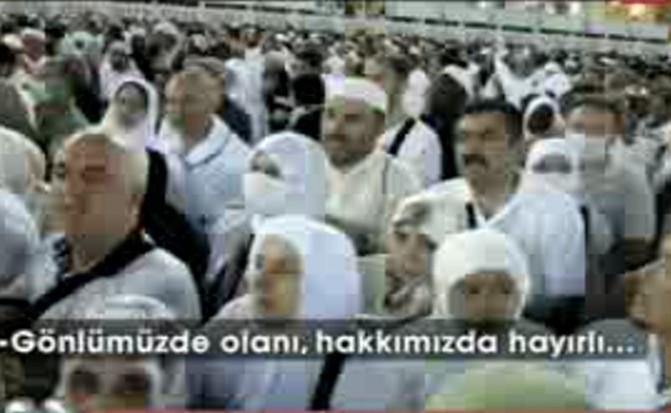 Vali Doğan'ın hac görüntüleri