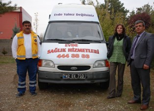 Sarayönü'nde hastane, artık eve geliyor