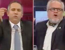 Eski bakanla gazeteci birbirine girdi