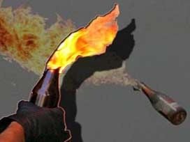 Molotofkokteyli silah kapsamına alındı