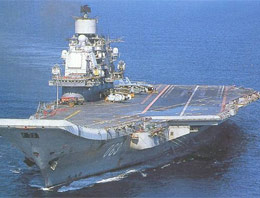 Rusya'dan Suriye'ye uçak gemisi