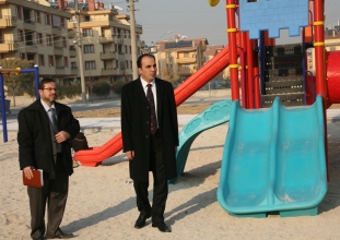 Selçuklu Belediyesi park çalışmaları