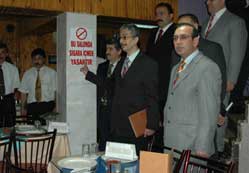 Dumansız masa'uygulaması başladı