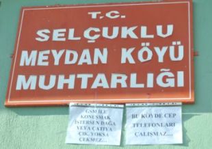 Bu köy 'kapsama alanı' dışında