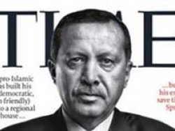Erdoğan Time'ın ABD baskısında