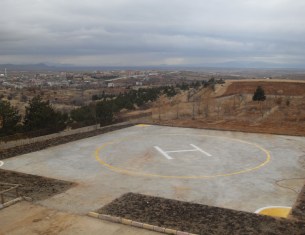 Hüyük'te hava ambulansı pisti hizmete girdi