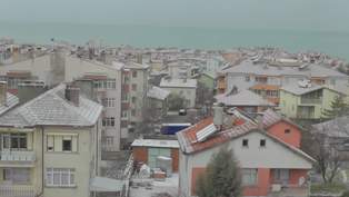 Beyşehir'de kar yağışı