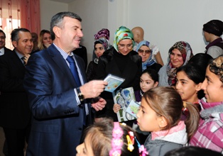 Başkanı Akyürek KOMEK'i ziyaret etti