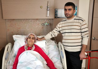 Oğlu bile annesini tanıyamadı!