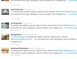 Yumurta yerine twit attılar