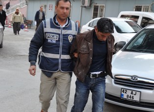 135 kilo eroinle yakalandı