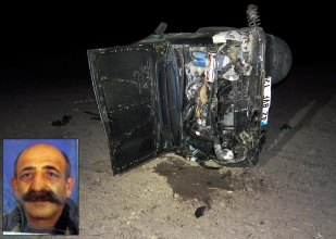 Akşehir'de trafik kazası: 1 ölü, 3 yaralı