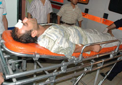 Yollar kana bulandı