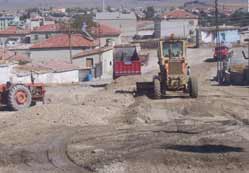 Karapınar’da yollar rahatlıyor