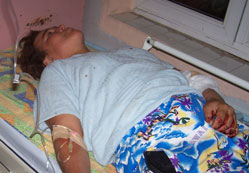 Kuma kavgası kanlı bitti