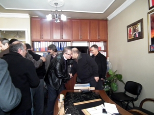 Baloğlu, taziyeleri kabul etti