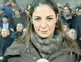 Habertürk muhabirinin zor anları