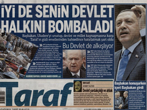 Taraf yine Başbakan'a sataştı
