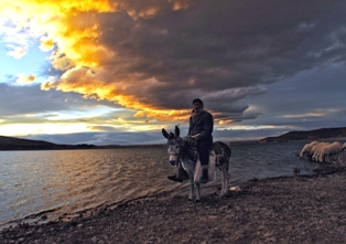 İvriz sulama barajında kartpostallık manzaralar