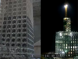 360 saatte 30 katlı otel diktiler | VİDEO