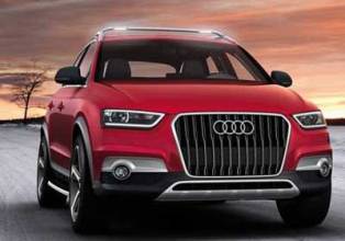 Kış temalı Audi Q3