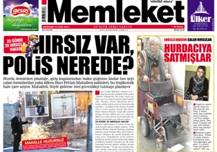 Son 11 günde 1 hırsızlık oldu