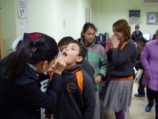 Karapınar'da ğrencilere ağız ve diş sağlığı taraması