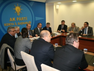 Dinçer'den AK Parti İl Teşkilatı'na ziyaret