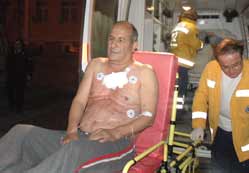 Tartıştığı karısı bıçakladı