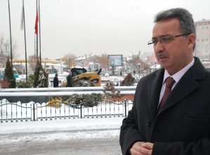 Karatay'da kar temizleme çalışmaları