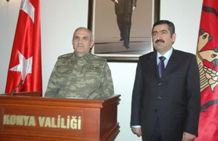 Orgeneral Kalyoncu Konya'da