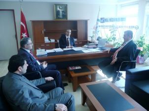 SMMMO'dan SGK İl Müdürü'ne ziyaret