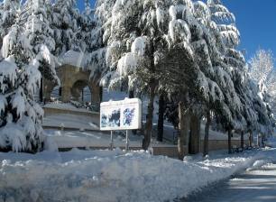 Hadim'de kar 1.5 metre!