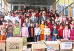 Öğrenciler arasında örnek dayanışma